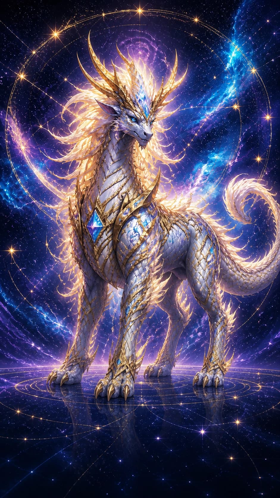 星界神獸的幻獸插畫